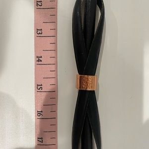 Ted Baker black leather belt. Size 35.